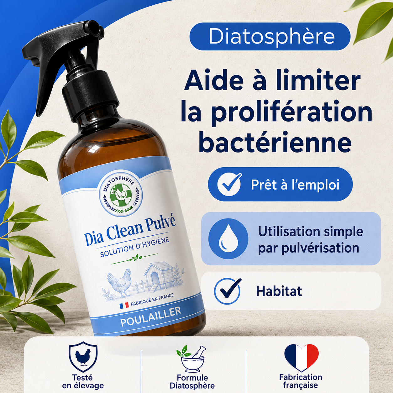Publicité pour solution dhygiène naturelle