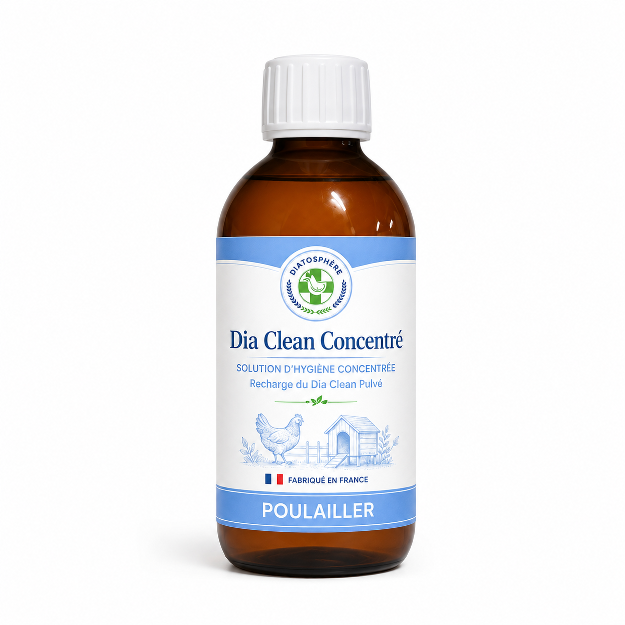 Bouteille Dia Clean Concentré sur fond blanc