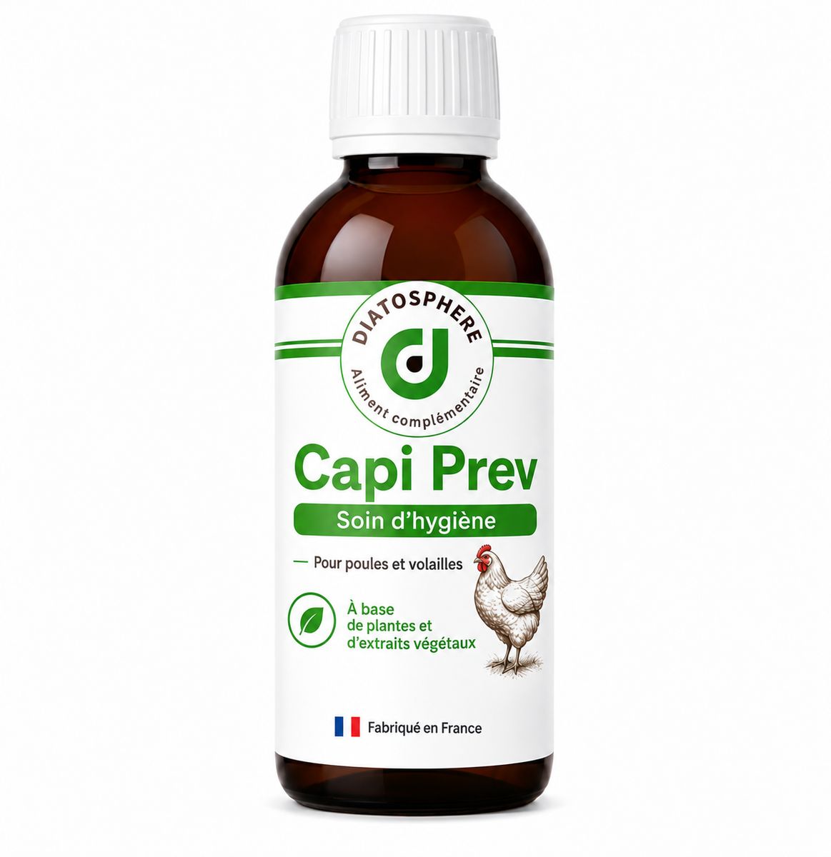 Capi Prev Diatosphère – soin d’hygiène pour poules et volailles à base de plantes