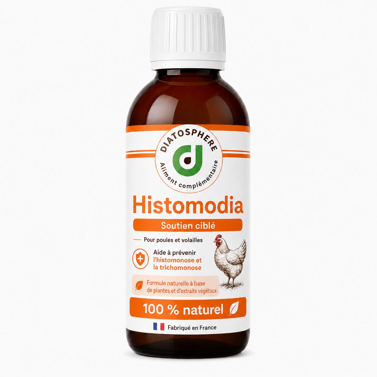 Histomo Dia Diatosphère : équilibre intestinal et cæcal des volailles (trichomonose, histomonose)