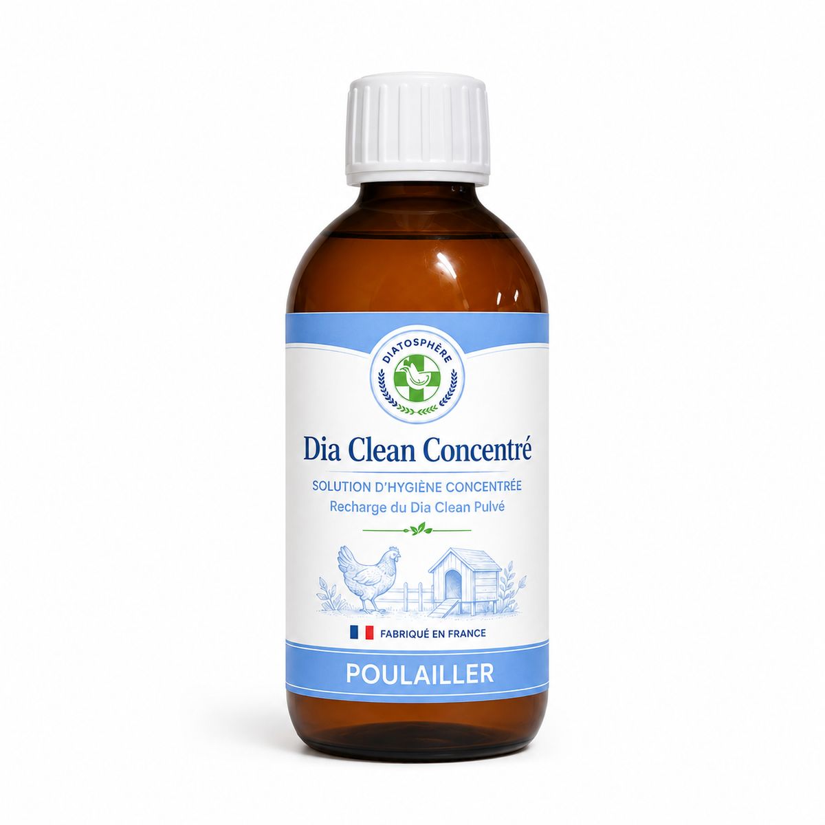 Bouteille Dia Clean Concentré sur fond blanc