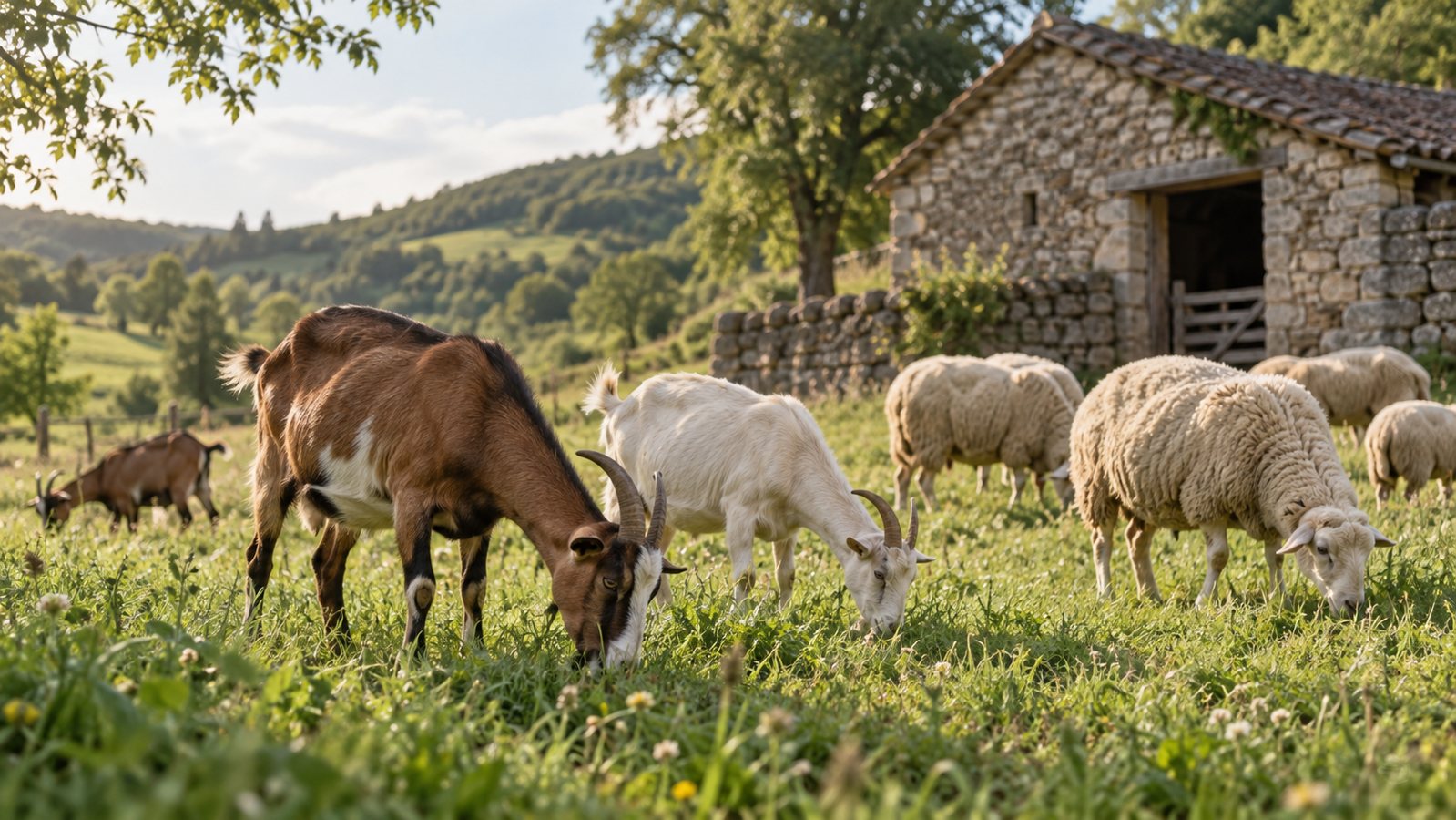 Comment renforcer naturellement la flore intestinale des chèvres et moutons