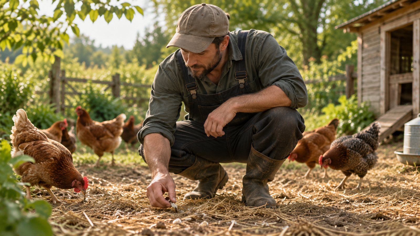 Cæcum de la poule : à quoi il sert et comment reconnaître une fiente cæcale