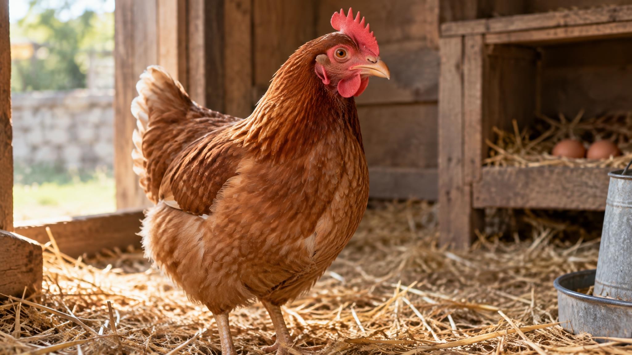 Jabot Gonflé chez la Poule : Identifier la Cause et Soigner Naturellement
