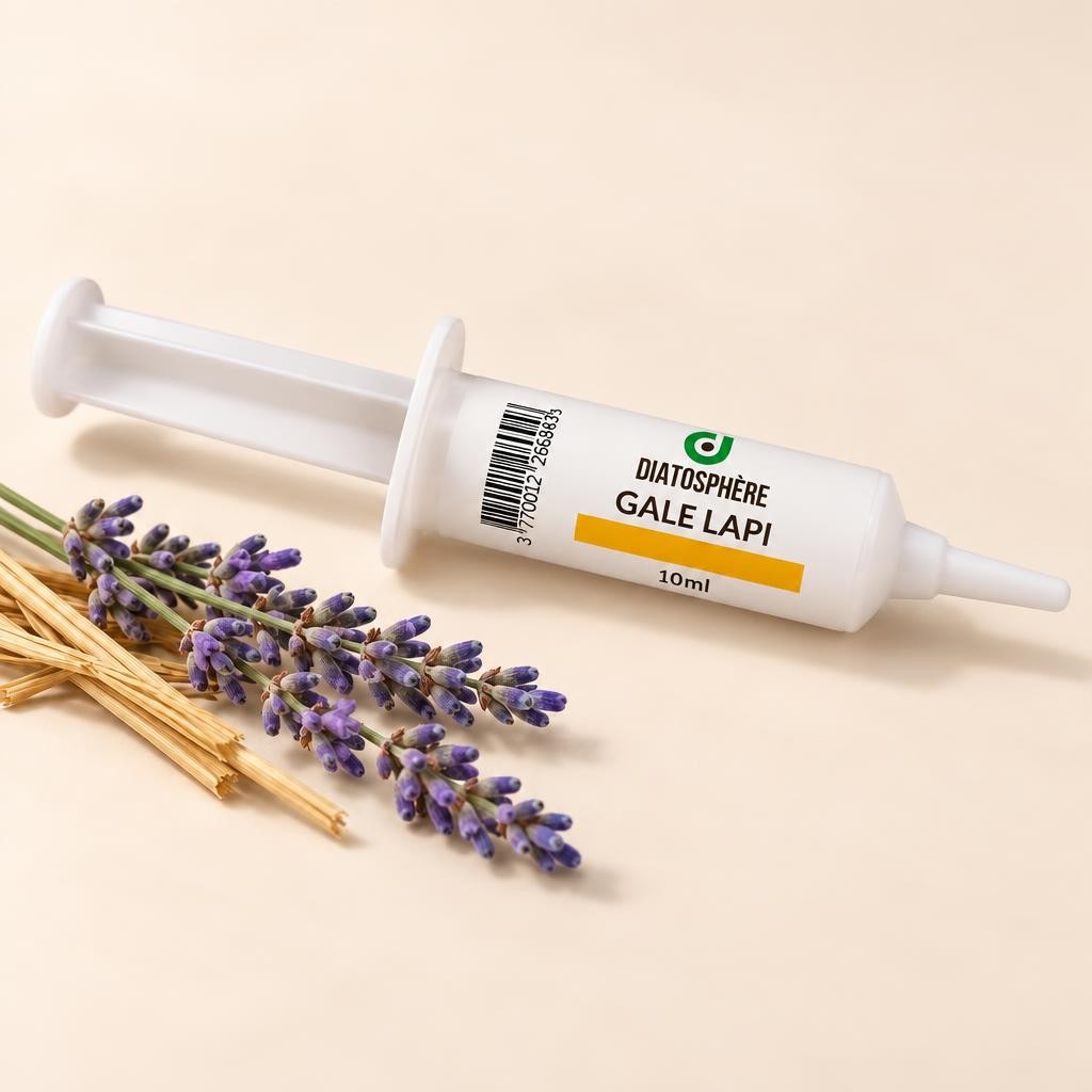 Gale Lapi Diatosphère, seringue applicatrice de 10 ml pour les oreilles du lapin