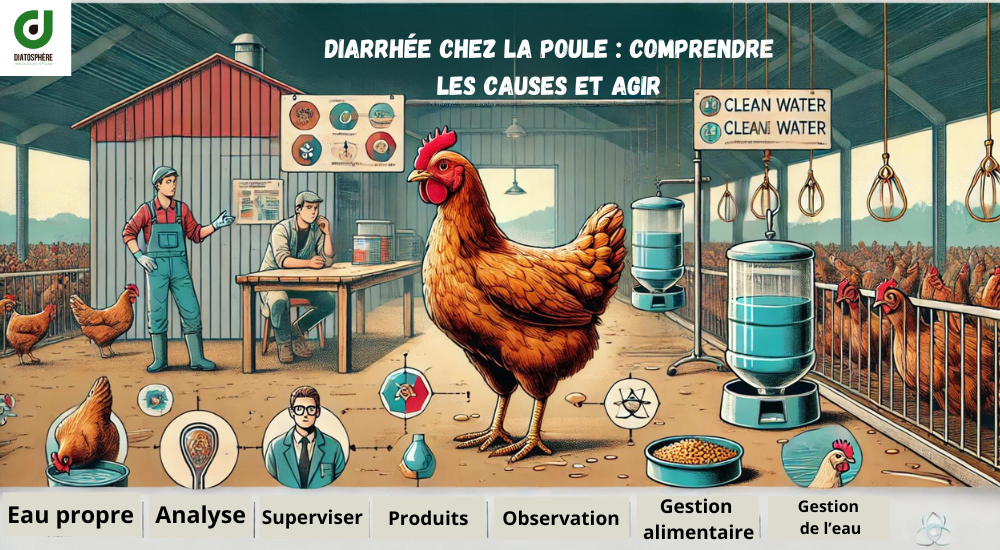 Comment détecter et soigner la diarrhée chez la poule