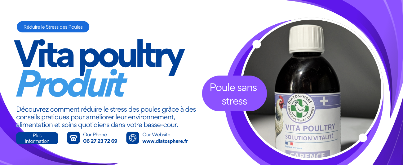 vita poultry pour le stress des poules 