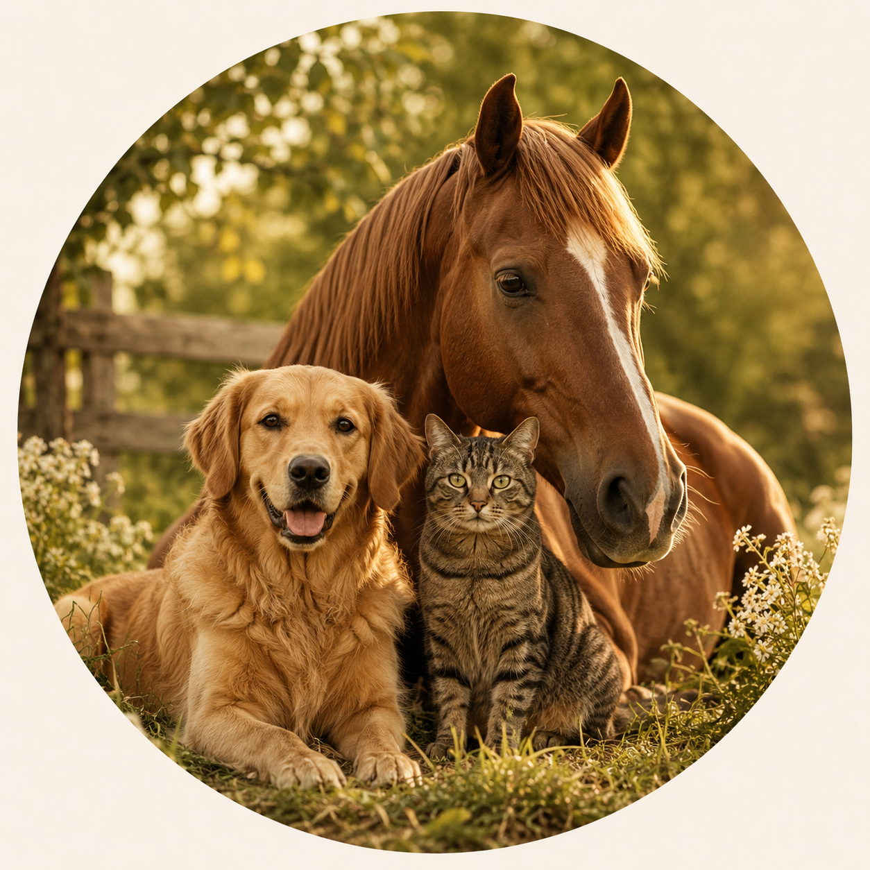 Catégorie chien, chat et chevaux