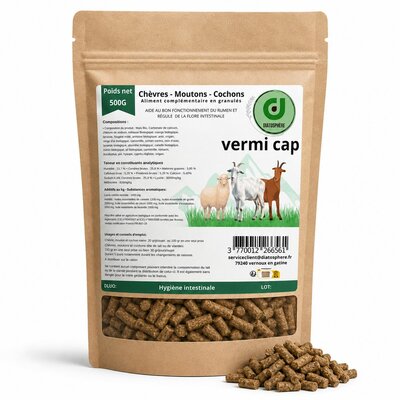vermi cap vermifuge naturel chèvre et moutons
