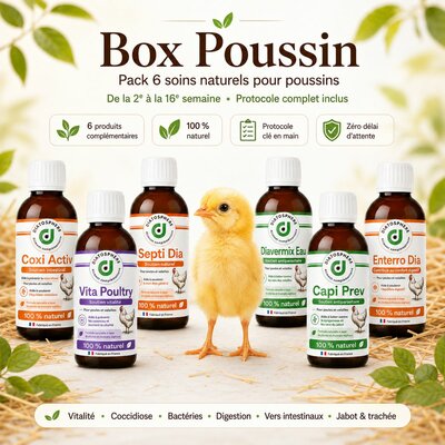 Box Poussin – 6 soins naturels pour bien démarrer