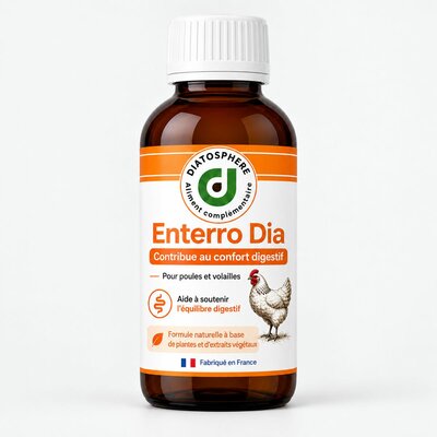Enterro Dia Diatosphère pour poules et volailles – diarrhée, fientes liquides et entérocolite