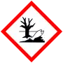 Pictogramme de danger : nocif pour les organismes aquatiques, entraîne des effets néfastes à long terme (H412)