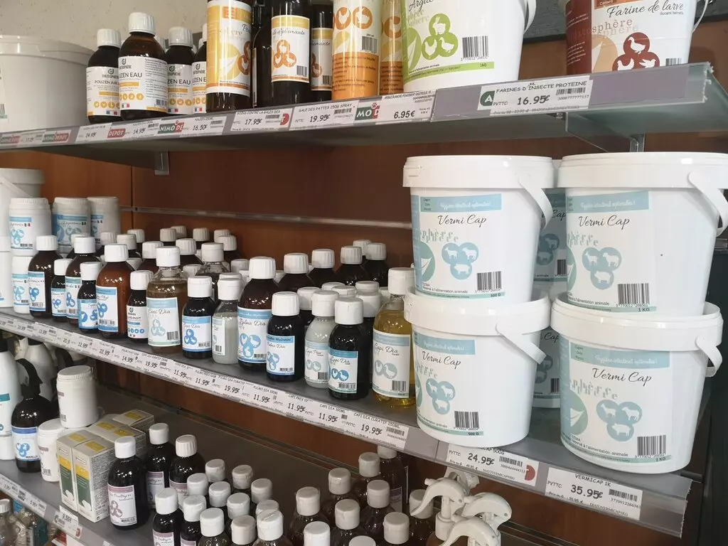 Rayon de produits Diatosphère en magasin