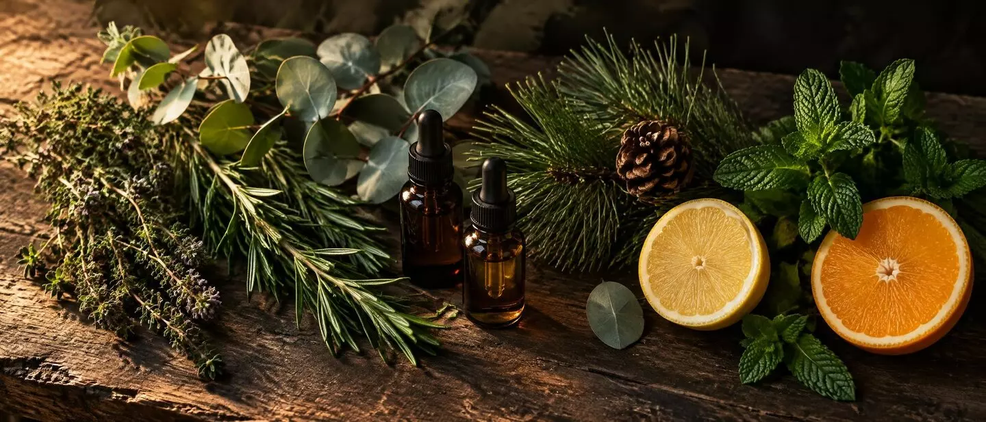 Thym, romarin, eucalyptus, pin, menthe, citron et orange : plantes aromatiques pour la respiration des chèvres et moutons
