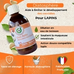 coxi avtiv flacon de produit pour un anti coccidiose pour lapin