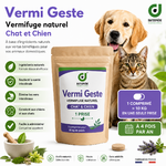 vermi geste  vermifuge chien e chat naturel