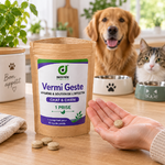 Utilisation Vermi Geste – comprimé vermifuge naturel pour chien et chat