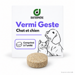 Comprimé Vermi Geste à l’unité pour chien et chat – Diatosphère