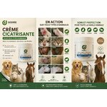 Crème cicatrisante Diatosphère pour chiens, chats, chevaux, moutons et chèvres, en usage externe