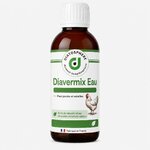 Diavermix Eau, aliment complémentaire liquide pour poules et volailles, flacon Diatosphère
