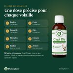 Capi Dia pour poules, coqs, canards, oies, pintades et faisans, réservé aux volailles