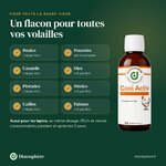 Coxi Activ pour poules, poussins dès 4 semaines, canards, oies, pintades, dindes, cailles et faisans