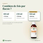 Coxi Activ formats 100 ml, 250 ml et 500 ml : nombre dutilisations par flacon