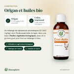 Composition Coxi Activ : huile essentielle dorigan et huiles végétales biologiques