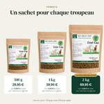 Coxi Cap en sachets de 500 g, 1 kg et 2 kg : prix de la cure par chevreau