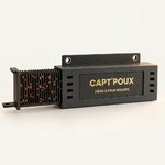 CaptPoux avec sa cartouche à lamelles sortie, poux rouges capturés