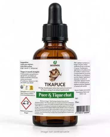Flacon pipette Tikapuce Chat