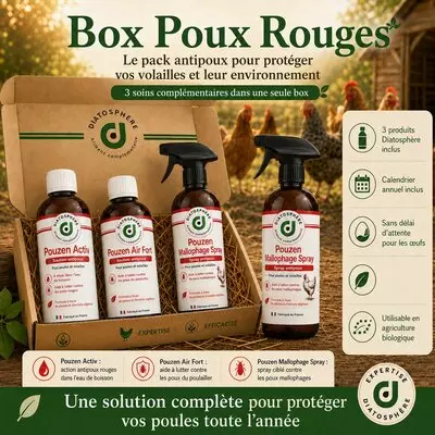 Coffret Box Poux Rouge