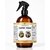 Flacon spray Capri Poux Diatosphère 500 ml en verre ambré avec étiquette chèvre et mouton sur fond clair