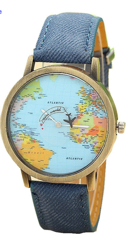 Fashion-Global-Travel-By-Plane-Map-Men-Women-Watches-Casual-Denim-Quartz-Watch-Casual-Sports-Watches