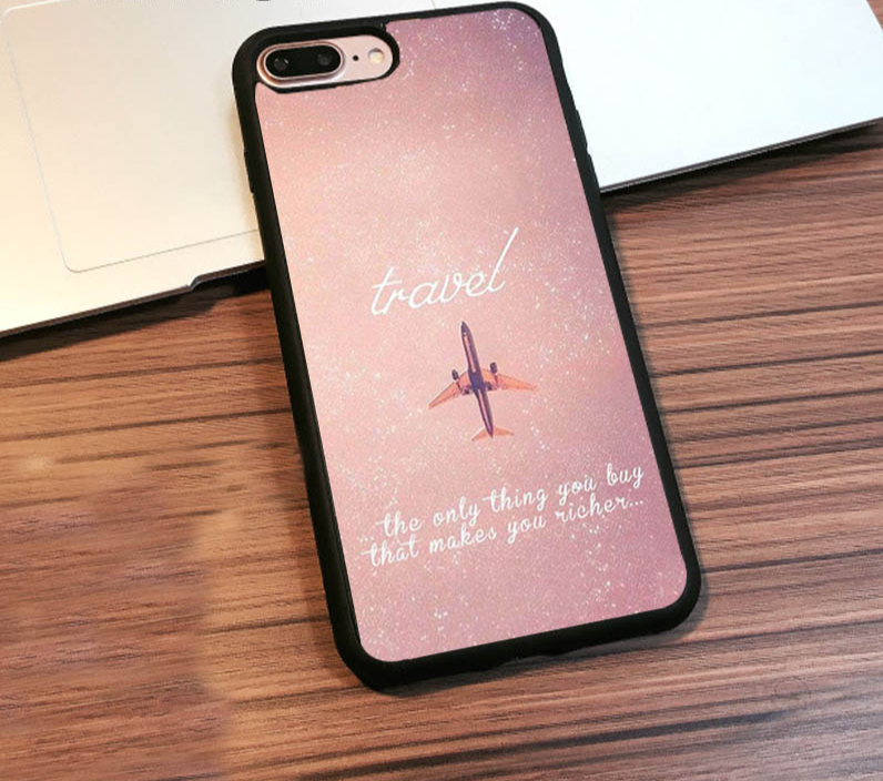 MaiYaCa-Pink-Travel-Aircraft-Phone-Case-5-5-inch-For-iphone-7-Plus-Case-Soft-Rubber