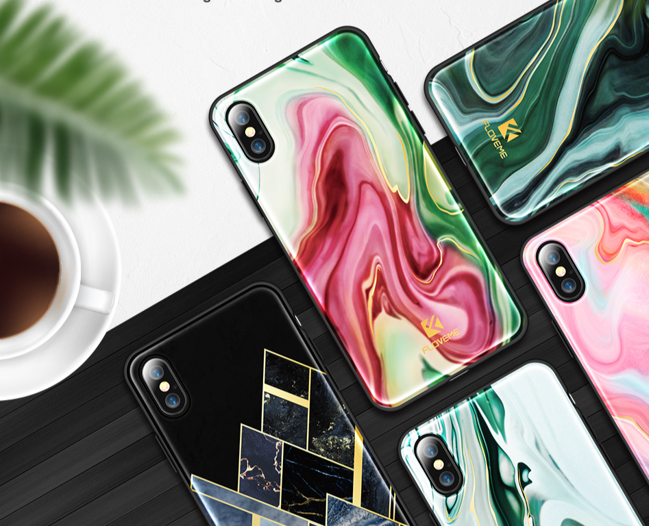FLOVEME-2018-New-Luxury-Phone-Case-For-iPhone-X-Agate-Pattern-Cases-for-Apple-iPhone-7