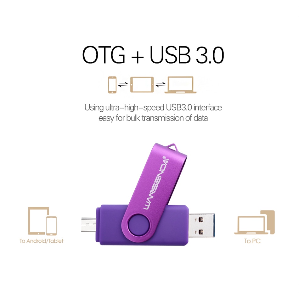 Clé USB pour Android - USB 3.0 Hyper Rapide 8 - 64 Go