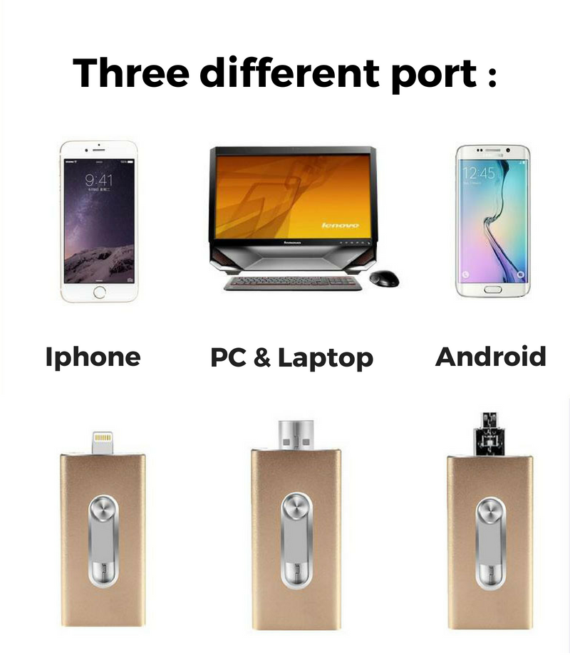 3 different port _