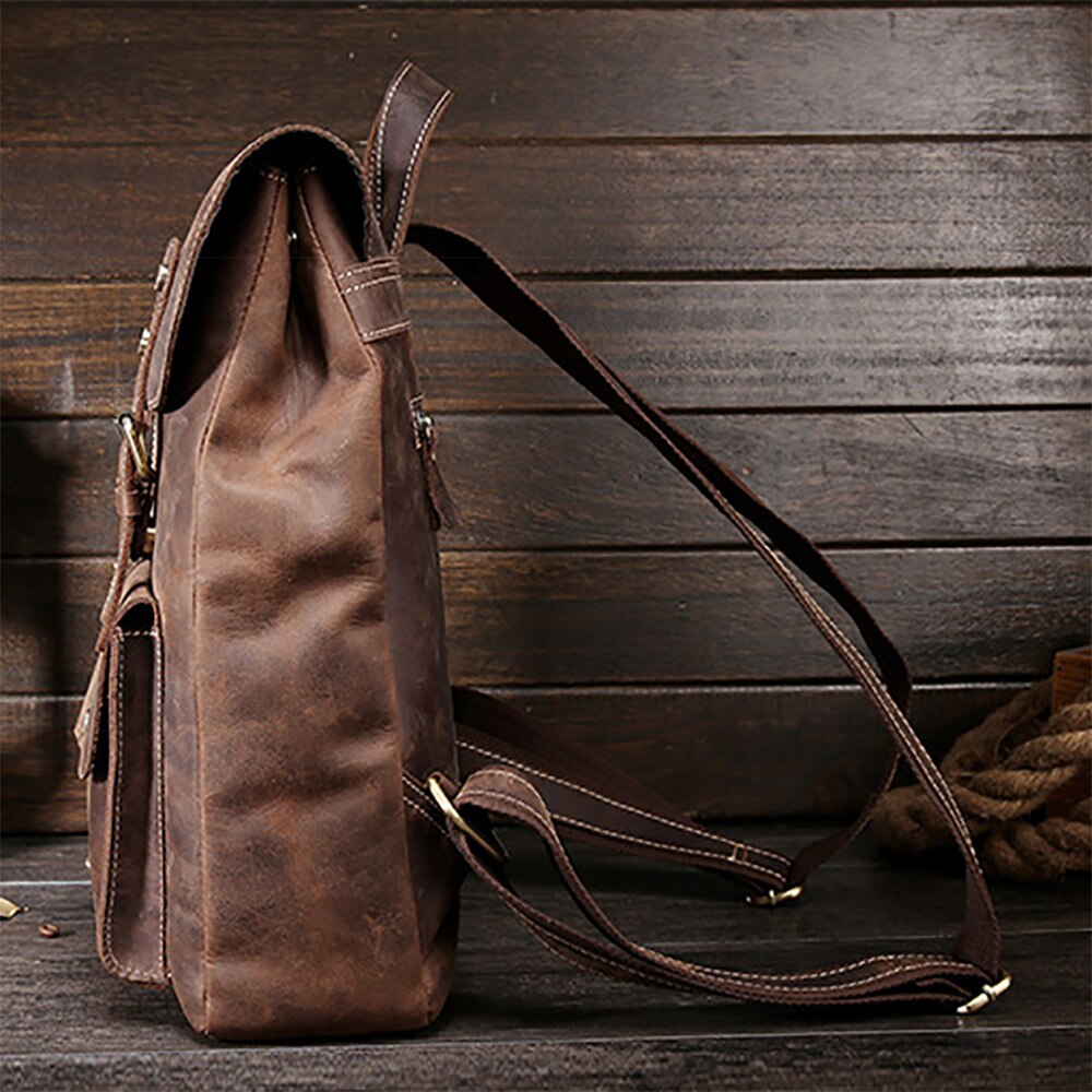 Crazy-Horse-Cowhide-Men-Backpack-Genuine-Leather-Vintage-Daypack-Travel-Casual-School-Book-Bags-Brand-Male