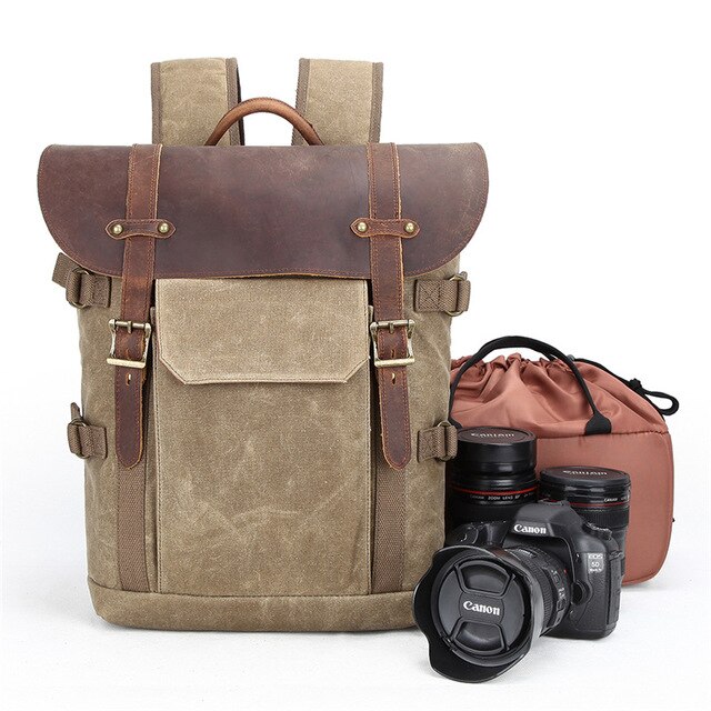 Sac-dos-pour-appareil-Photo-Nikon-Canon-Sony-Fujifilm-nouveau-sac-tanche-en-toile-M212-grand