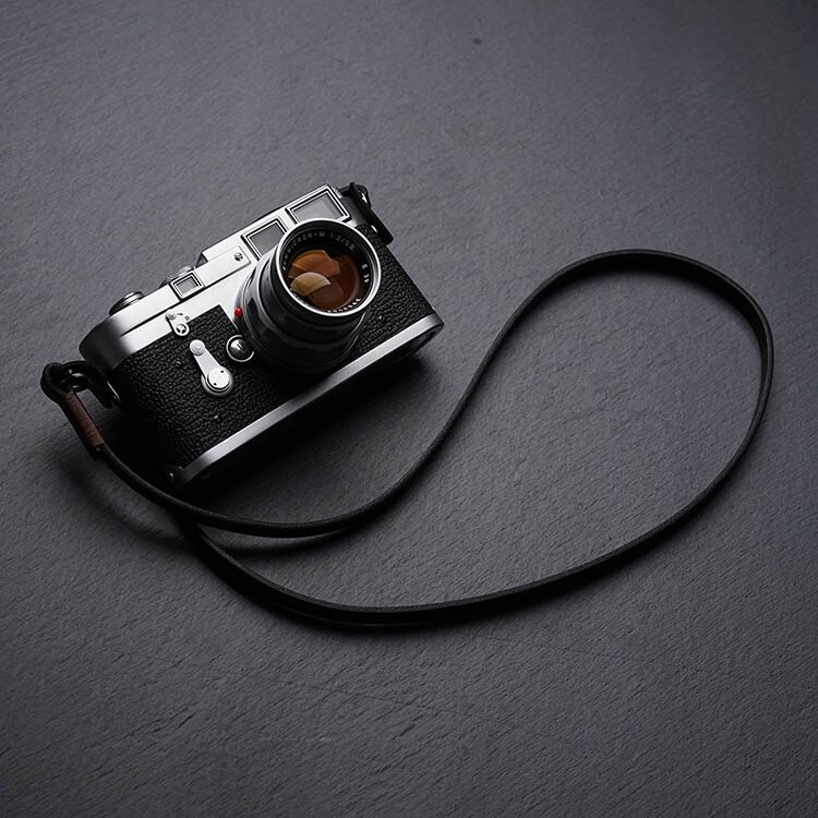 Sangle D'appareil Photo En Nylon Et Cuir - Courroie Ajustable élégante Pour Photographes Amateurs Et Professionnels