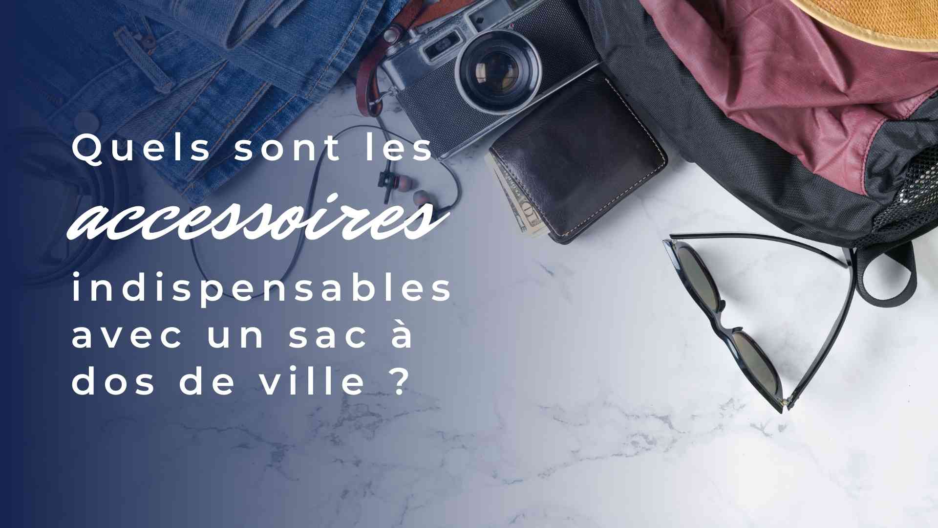 les accessoires de sacs a dos de ville