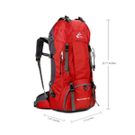 Livraison-Chevalier-60L-tanche-Escalade-Randonn-e-Sac-Dos-Housse-De-Pluie-Sac-50L-Camping-Alpinisme