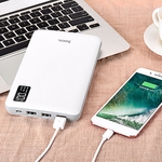 HOCO-30000-mAh-Portable-Power-Bank-Chargeur-Triple-USB-Mobile-T-l-phone-Externe-Batterie-Pour