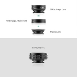 AUKEY-Fish-eye-Lentille-3in-1-Clip-sur-le-T-l-phone-portable-Cam-ra-180