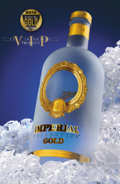 VODKA IMPERIAL Collection Gold www.luxfood-shop.fr