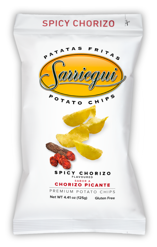 Chips de pomme de terre Premium Saveur Chorizo Epicé Sarriegui-www.luxfood-shop.fr