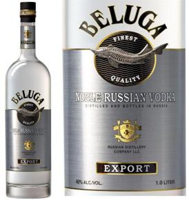 Vodka Beluga Classic - Disponible en France