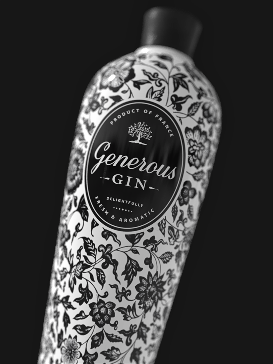Gin Generous Original 70 cl www.luxfood-shop.com
