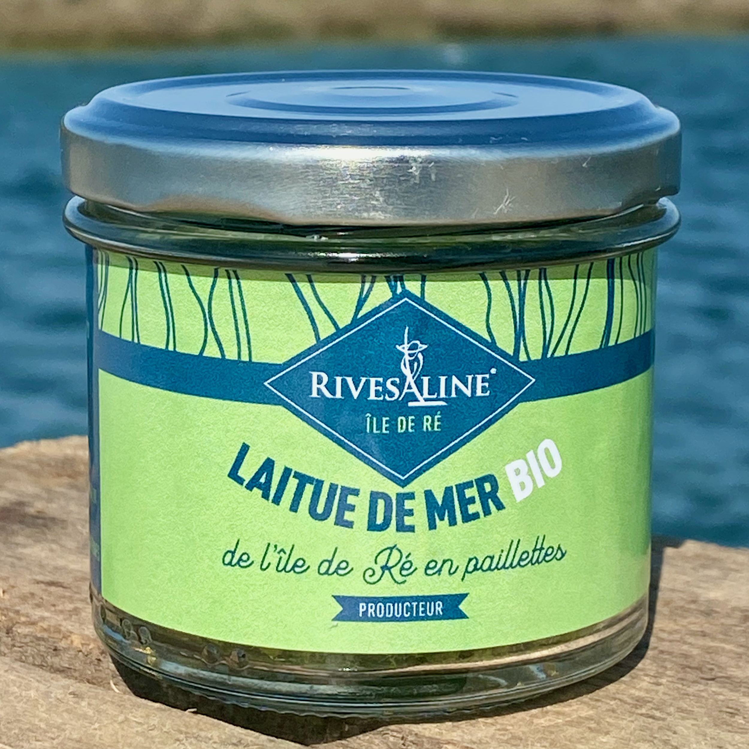 Laitue de mer en paillette BIO 20 g - RIVESALINE-www.luxfood-shop.fr